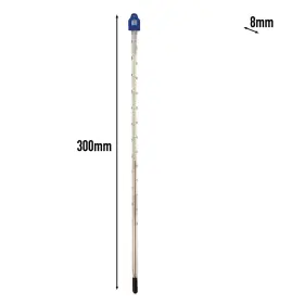 011405000460 THERMOMETER WORLD Glass Water #3