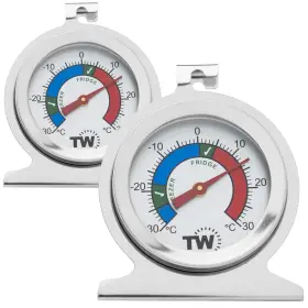 011405000989 THERMOMETER WORLD Twin Pack Fridge Freezer