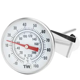 IN-110 THERMOMETER WORLD Milk Steaming Pot Yogurt Coffee Chee
