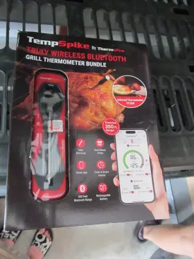 810012963268 THERMOPRO Spike Thermpro Truely Wireless Grill