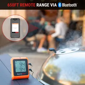897099881506 THERMOPRO Wireless Meat Thermometer Smoker Grill #2