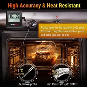 897099882923 THERMOPRO Lcd Digital Meat Thermometer Cooking #3
