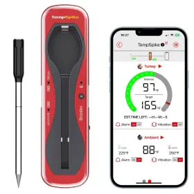 Tempspike THERMOPRO Truly Wireless Meat Thermometer Up Remo