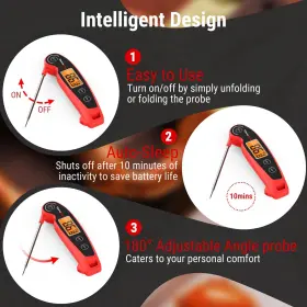 897099883852 THERMOPRO Meat Thermometer Cooking Waterproof #3