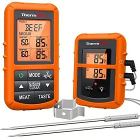 927082801735 THERMOPRO Wireless Meat Thermometer Dual Probe