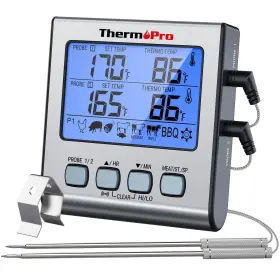 927082802688 THERMOPRO Dual Probe Digital Cooking Meat Lcd