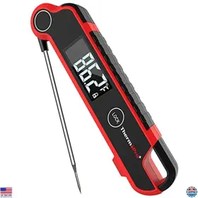 B08BC9KF45 THERMOPRO Meat Thermometer Digital Waterproof Lcd