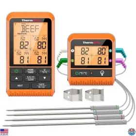B08KZR4F23 THERMOPRO Wireless Meat Thermometer Probes Bbq