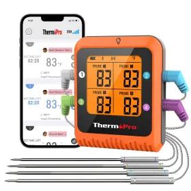 B094N6DZLC THERMOPRO Bluetooth Meat Thermometer Probes Smoker