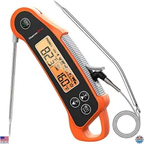 B0BJK5W11R THERMOPRO Meat Thermometer Waterproof Dual Probe