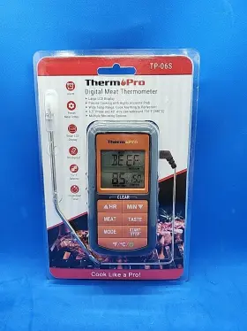 TP-06S THERMOPRO Digital Lcd Meat Thermometer Cooking Smoker