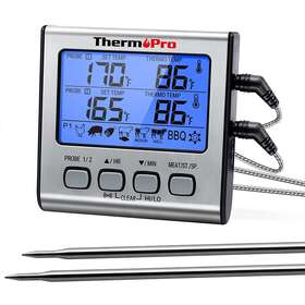 TP-17 THERMOPRO Dual Probe Digital Cooking Meat Thermometer