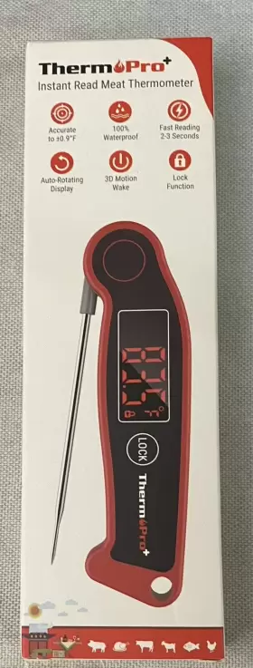 TP-19 THERMOPRO Waterproof Digital Meat Thermometer Candy