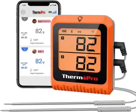 TP-25H2 THERMOPRO Wireless Meat Thermometer Smoker Oven Grill