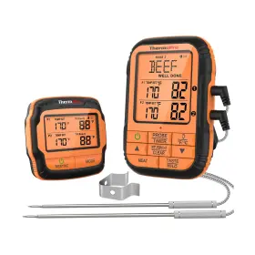 TP-28 THERMOPRO Meat Thermometer Wireless Dual Bbq Probe
