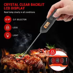 TP15HW THERMOPRO Waterproof Digital Meat Thermometer Steel #2
