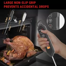 TP15HW THERMOPRO Waterproof Digital Meat Thermometer Steel #3