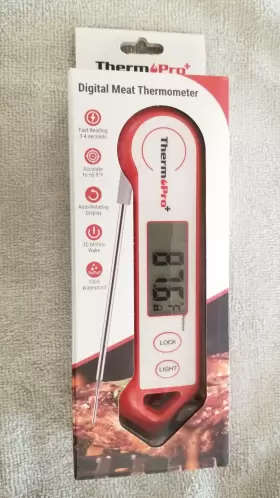 TP19HW THERMOPRO Digital Meat Cooking Thermometer Bbq Grill