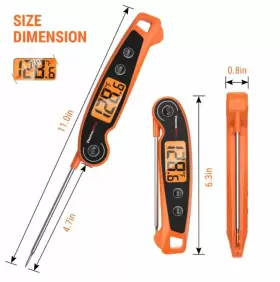 TP605W THERMOPRO Waterproof Digital Meat Thermometer Food #3