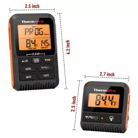 TP806BW THERMOPRO Wireless Meat Thermometer Lcd Display #3