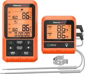TP826B THERMOPRO Wireless Meat Thermometer Dual Probe Cooking