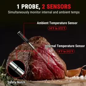TP961W THERMOPRO Tempspike Lite Wireless Meat Thermometer #3