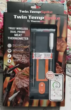 TP962 THERMOPRO Twin Tempspike Truly Wireless Meat