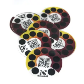 628176084503 THERMOVINO Wine Thermometer Bottle Sticker #3