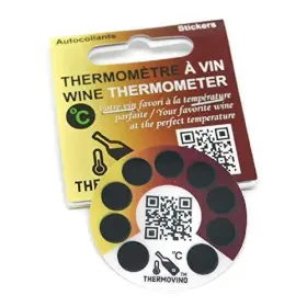628176084503 THERMOVINO Wine Thermometer Bottle Sticker