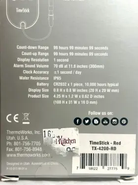 Timestick THERMOWORKS Cooking Thermometers #3