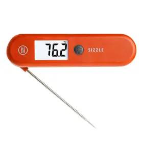 AZ-3705-CY THERMOWORKS Sizzle Digital Meat Thermometer Fold
