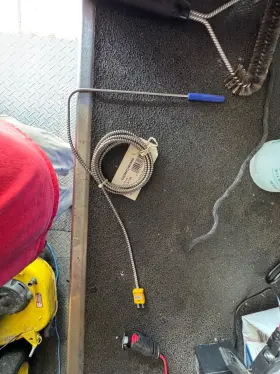 THS-113-178 THERMOWORKS Penetration Probe Steel Armor Cable