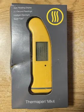 Thermoworks Ths-234-427 Super-fast Thermapen Mk4 Thermometer Yellow New Thermoworks Ths-234-427 Super-fast Thermapen Mk4 Thermometer Yellow New