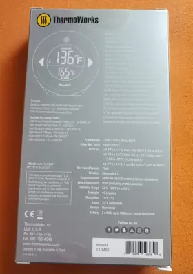TX-1400 THERMOWORKS Bluedot Alarm Thermometer Bluetooth #3
