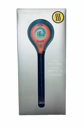 TX-3100-OR THERMOWORKS Thermopop Thermometer Backlit Rotating