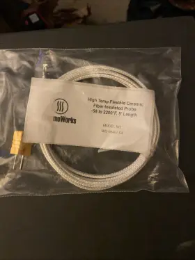 WD-08467-64 THERMOWORKS High Flexible Ceramic Fiber Insulated