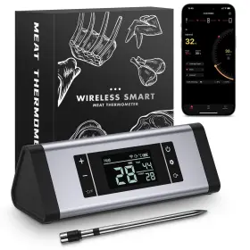 795847936383 TIINSTA Wireless Meat Thermometer Digital Probes