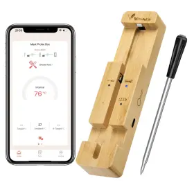 24A02007 TKMARS Wireless Meat Thermometer Digital Remote