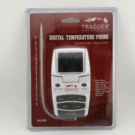 BAC009 TRAEGER Digital Temperature Thermometer Steel Probe