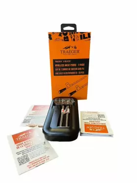 634868942662 TRAGER Meater Pack Wireless Meat Probe Wood