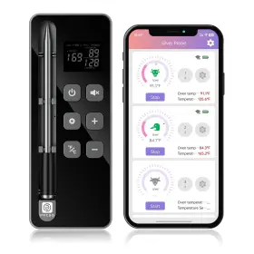 SP2-002 TREFOILED Smart Bluetooth Wireless Meat Thermometer