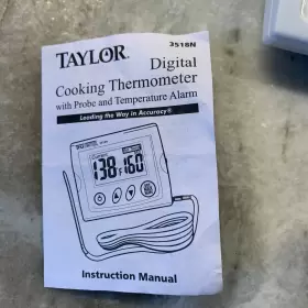 3518N TRUTEM Taylor Trutemp Digital Cooking Thermometer Probe #2