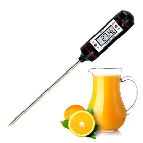 WT-1 TURBO-ROOFINDS Digital Kitchen Thermometer Bbq Meat Oil