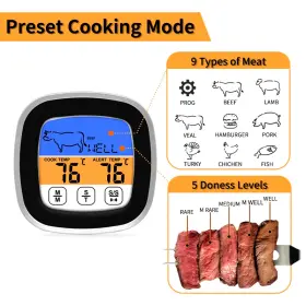 445004938981 TURBO-ROOFINDS Digital Thermometer Kitchen Meat #2