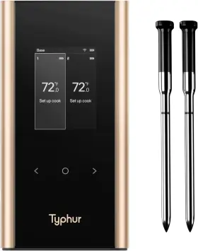 850074930396 TYPHUR Sync Dual Wireless Thermometer Probes