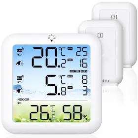 TS-8082 UKRANSA Wireless Freezer Alarm Temperature Remote