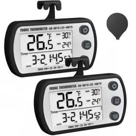 BLACK-001 UPMI Digital Refrigerator Thermometer Pack Fridge