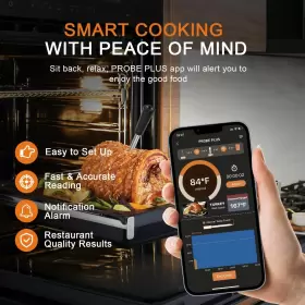 768287155560 UPMSX Smart Meat Thermometer Wireless Bluetooth #2