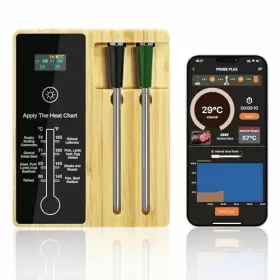 768351071833 UPMSX Wireless Meat Thermometer Probes Bluetooth