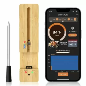 768387897193 UPMSX Smart Meat Thermometer Wireless Bluetooth